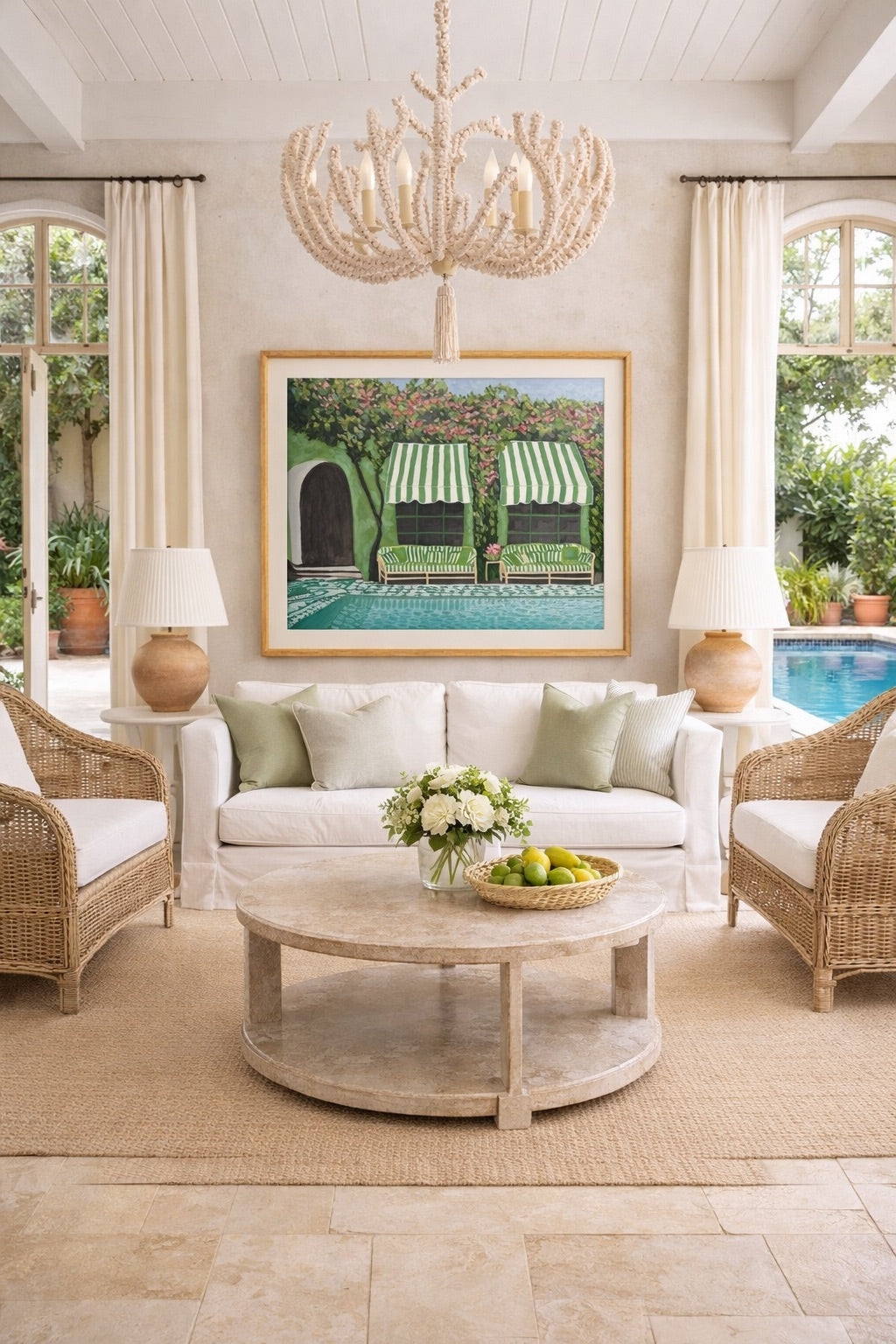 Palm Beach Dreaming Giclée Canvas Print