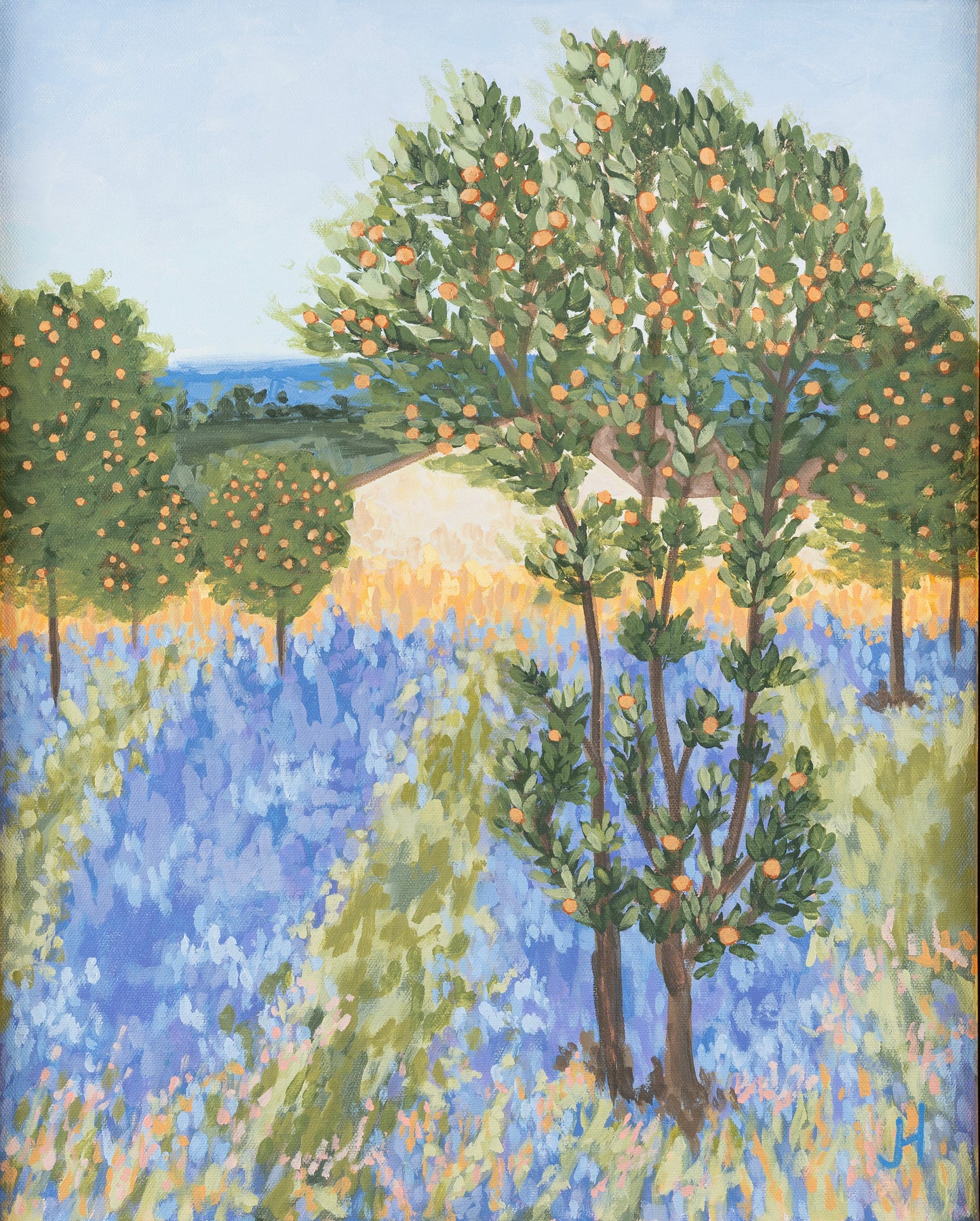 Lavender and Citrus in Tuscany