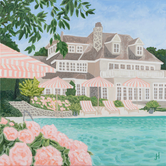 Striped Summer in New England