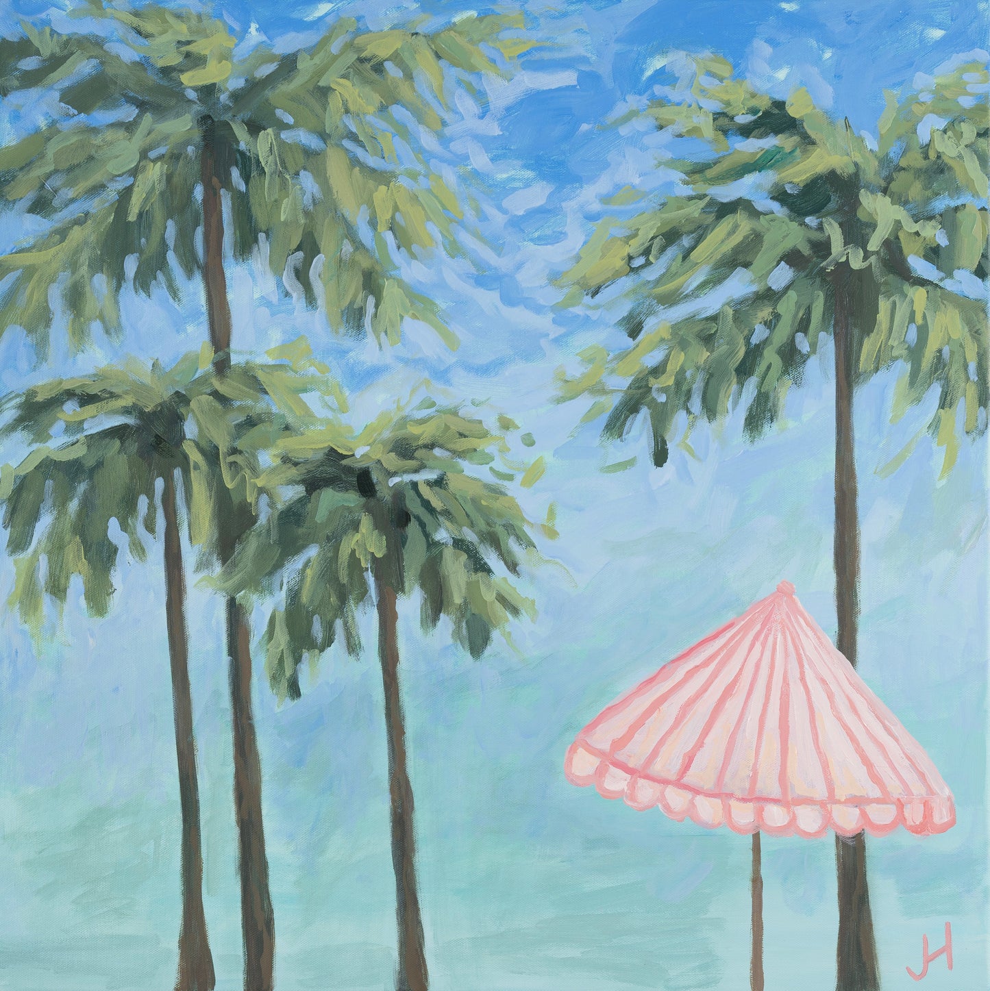Palms and Parasol