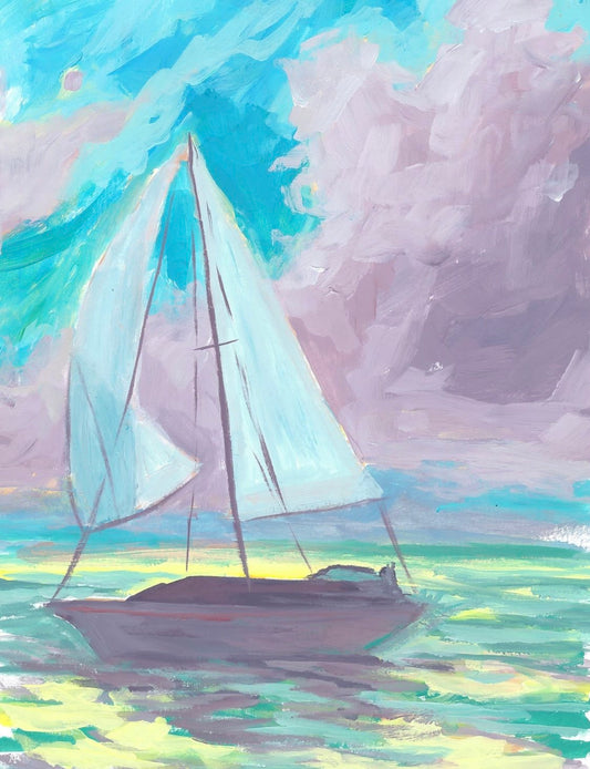Sail Away with Me, Print