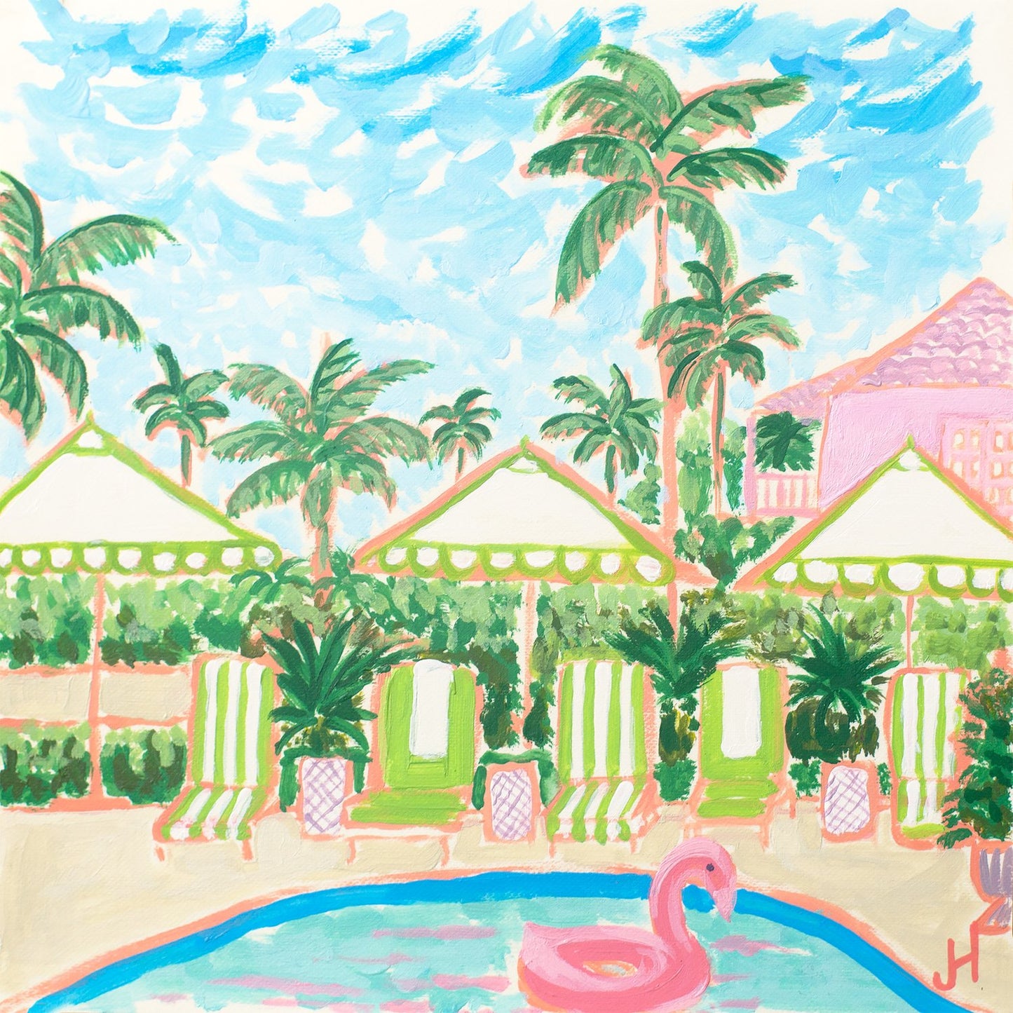 The Colony, Palm Springs Print
